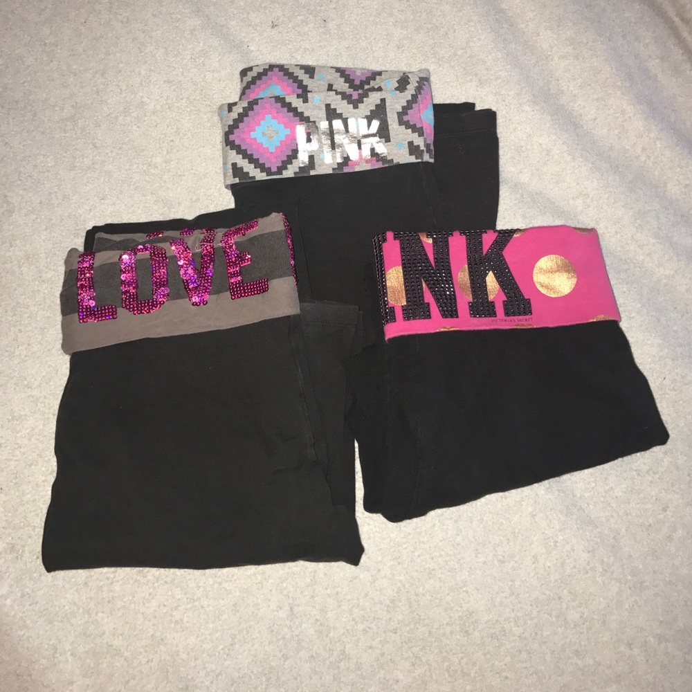 VS Pink yoga bundle