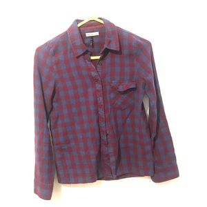 Everyday Plaid Button-up