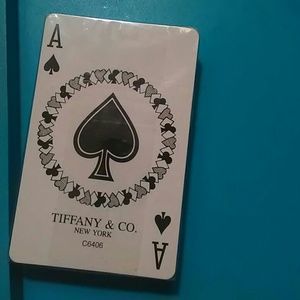 Tiffany Playing Cards still in plastic wrap