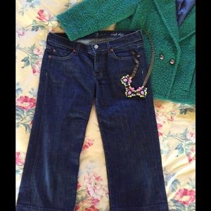 😻🌹7For All Mankind Cropped Dogo🌹❤️