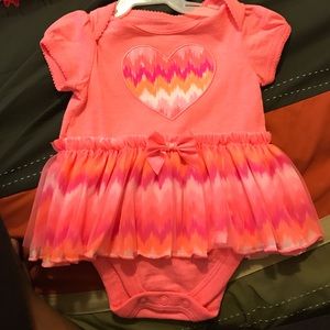 Fuchsia one piece for baby. NEVER WORN!!!!!