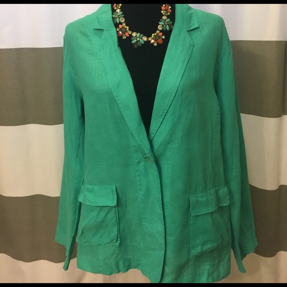 Eileen Fisher Linen Blazer