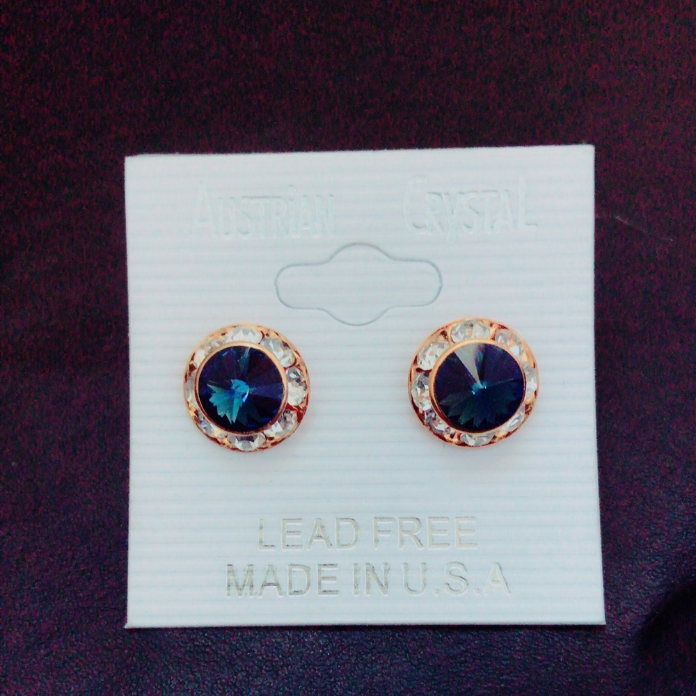 Beautiful Austrian Crystal Earring Set