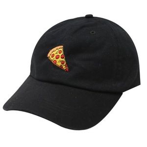 BLACK PEPPERONI 🍕 PIZZA BASEBALL CAP