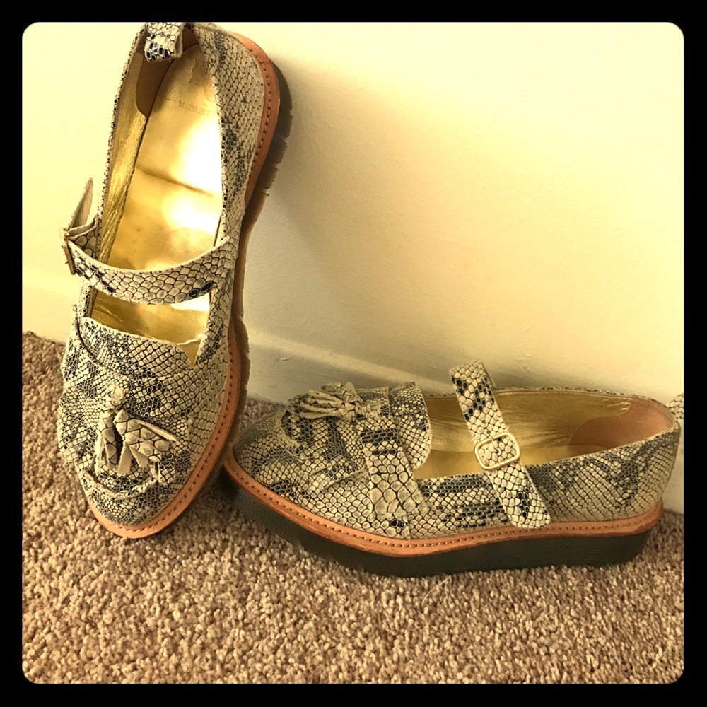 Snake Skin Shoes
