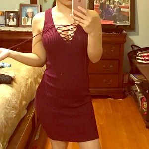 Little Burgundy dress