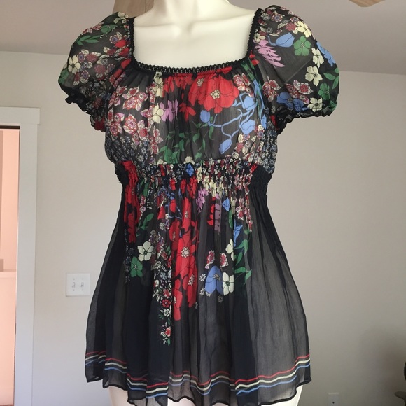 Silk blouse - Picture 1 of 2