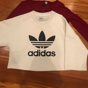 Adidas Long Sleeve Croptop