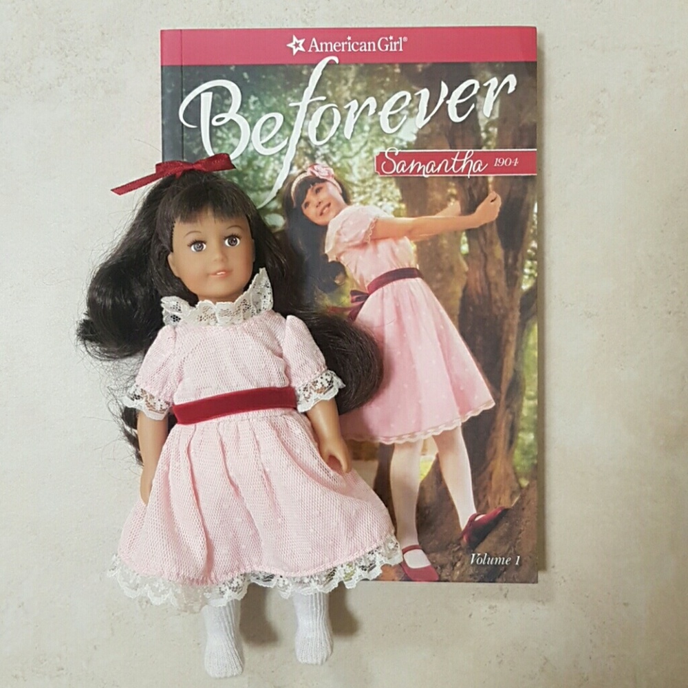 American Girl Samantha Mini doll + book