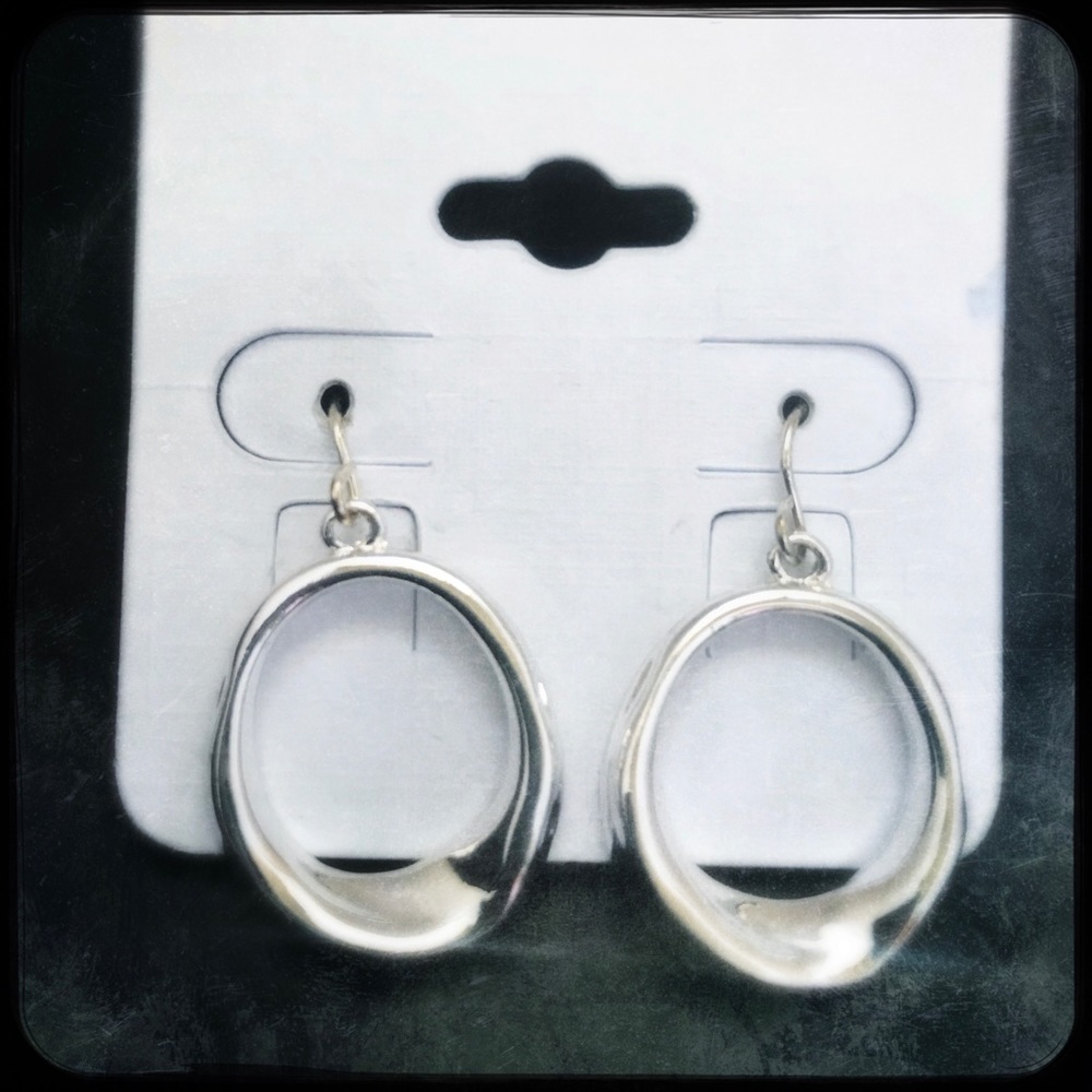 Silver Hoop Earrings