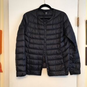 Uniqlo navy coat