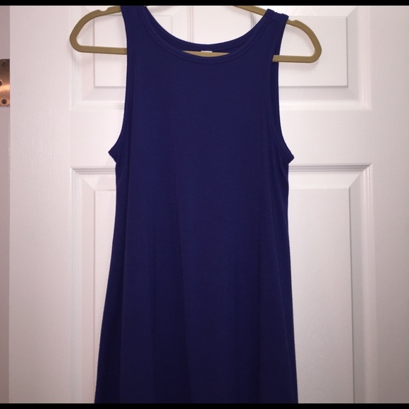 Old Navy royal blue sleeveless summer dress - Picture 1 of 4