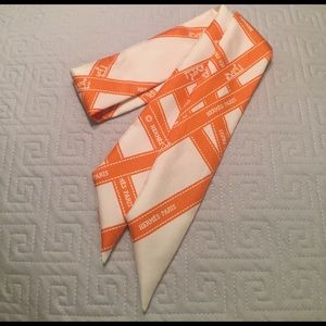 Hermes skinny scarf