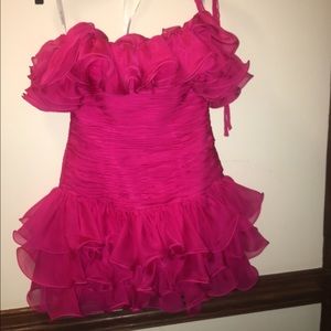 short pink sherri hill