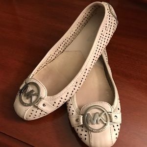 Michael Kors Fulton Leather Flats