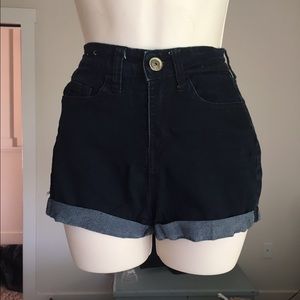 High wasted shorts
