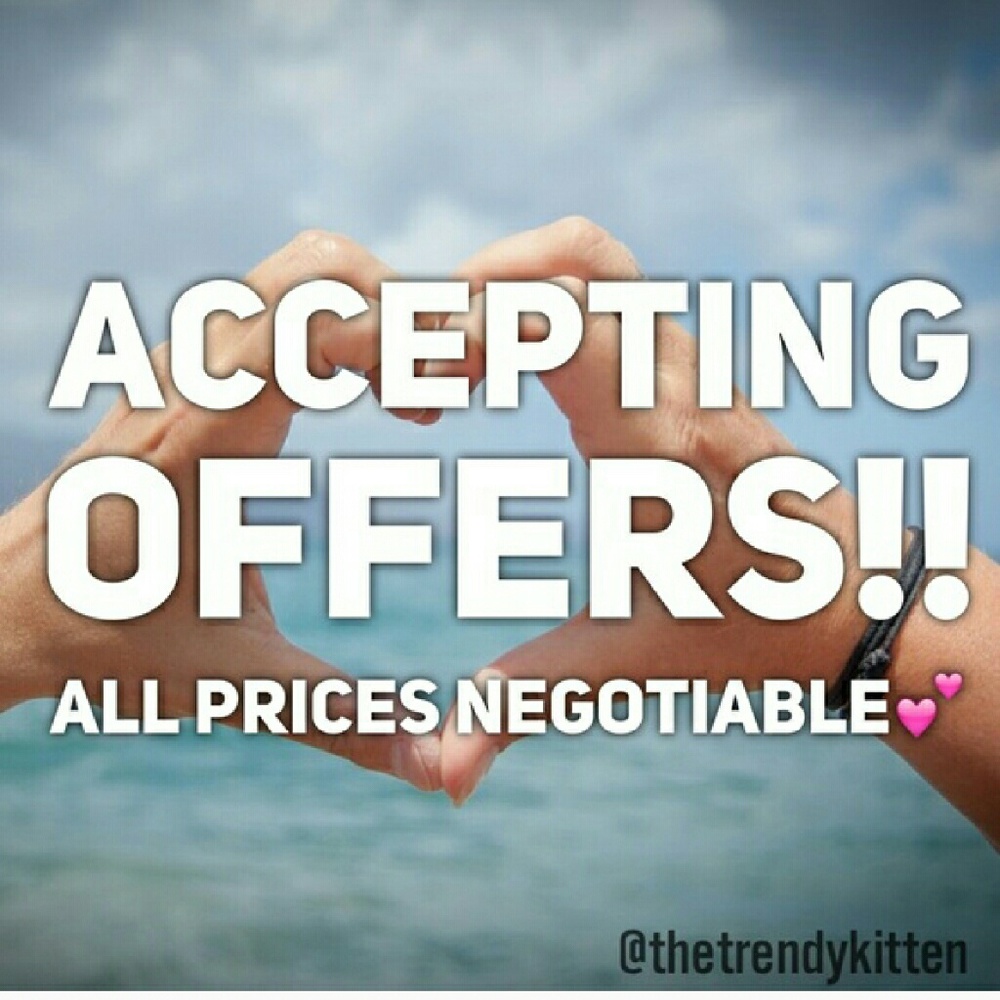 Accepting reasonable offers!!
