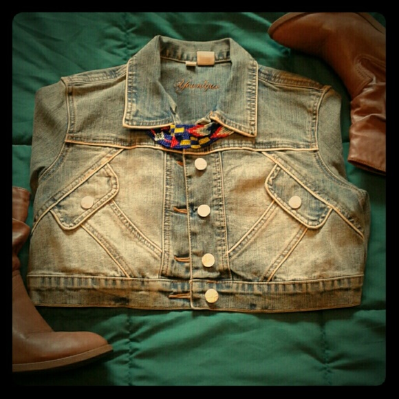 Jean Half Jacket - Picture 2 of 3