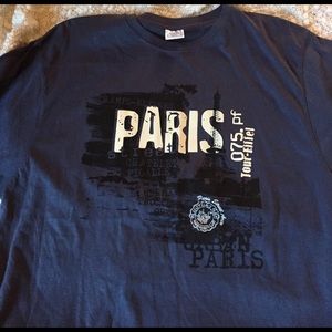 Mens XL Paris Tee