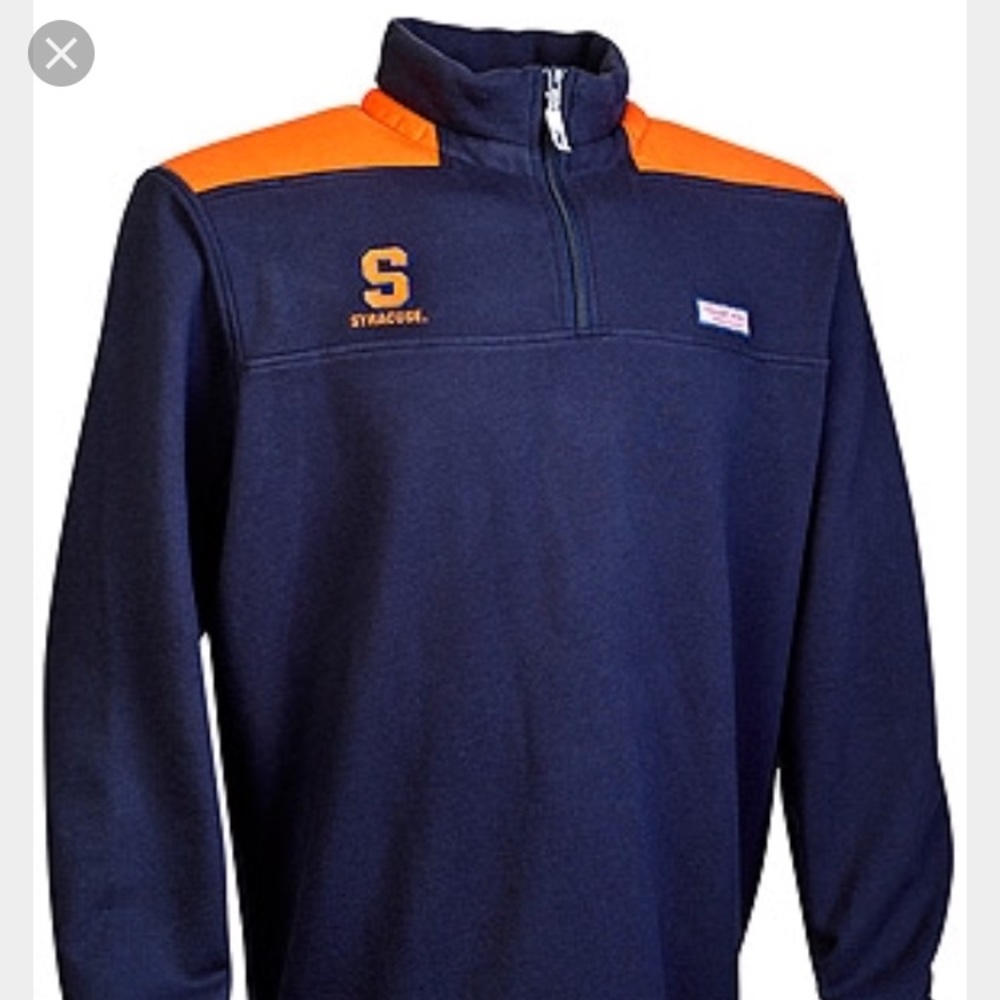 Syracuse Vineyard Vines Quarter Zip Shepshirt