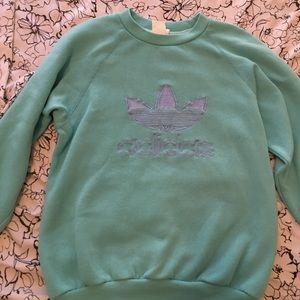 Adidas teal sweater!