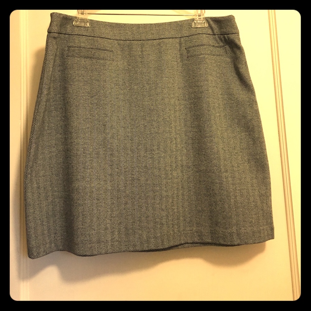 NWT - Talbots herringbone knit skirt
