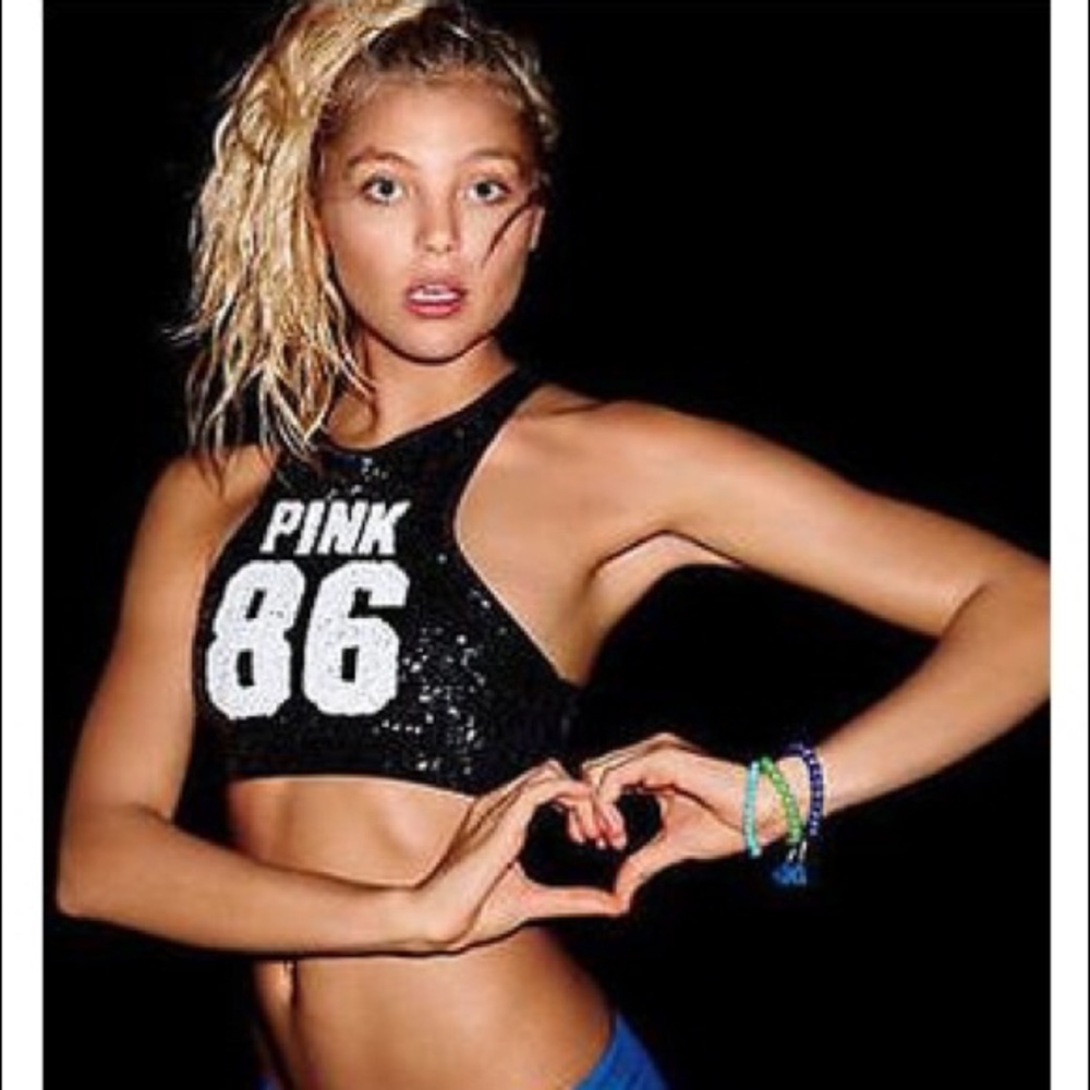 Rare VS halter swim suit top