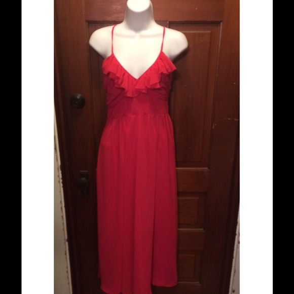 Forever 21 Dresses & Skirts - NWT Pink Chiffon Long Dress