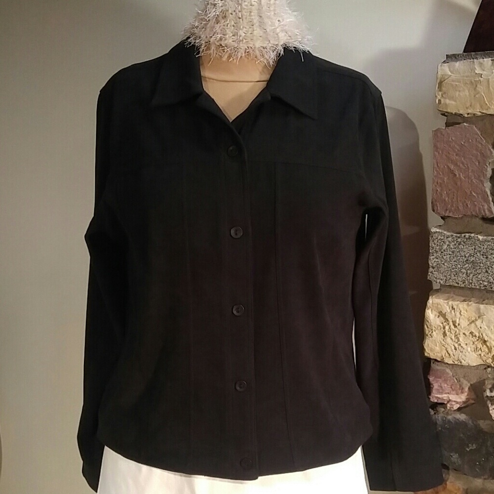 Black Stretch Jacket.