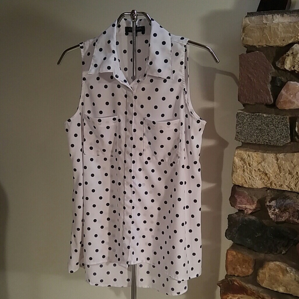 Polka Dot Blouse.