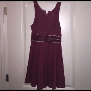 Free People "Fitted w Daisies" dress