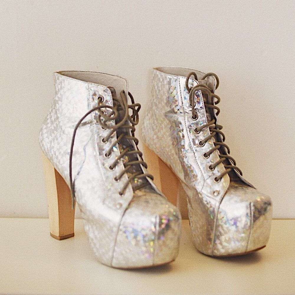 FLASH SALE! JEFFREY CAMPBELL LITA HOLOGRAM