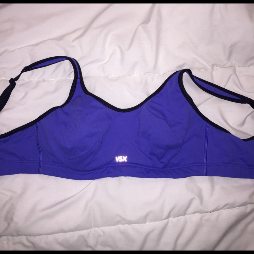 VS sports bra royal blue w/ cup support