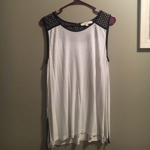 Polka Dot Loft Shift Blouse