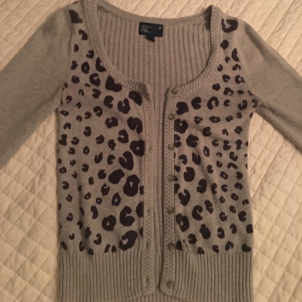 Leopard cardigan