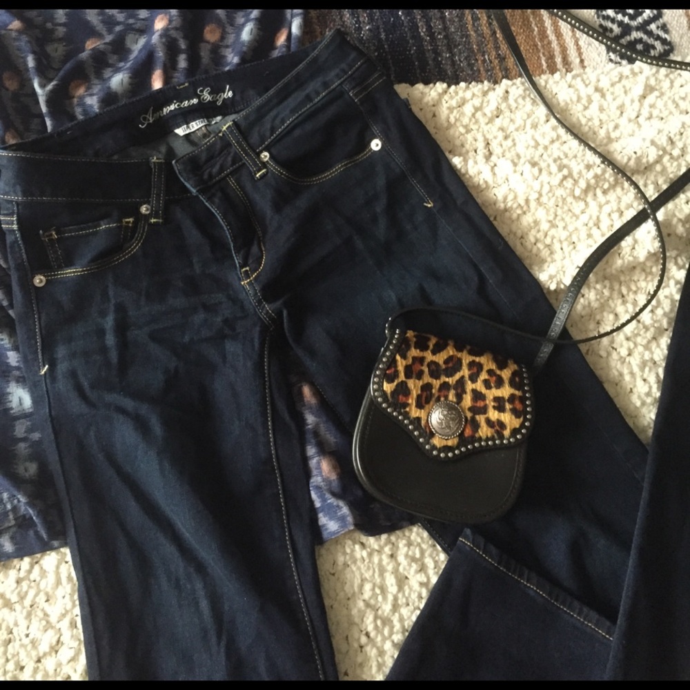 American Eagle Outfitters SuperDark Wash Demin