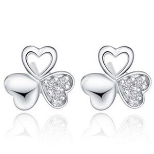 .925 sterling clover earrings.
