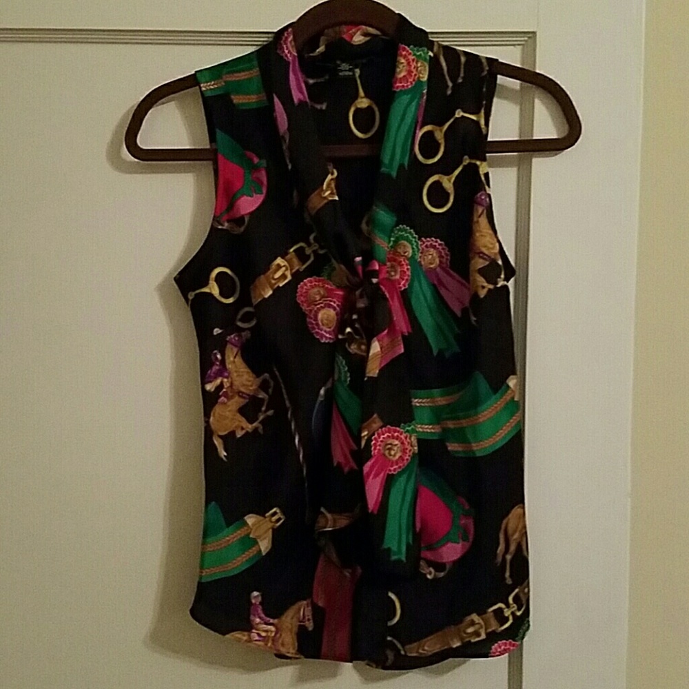 Ralph Lauren sleeveless blouse