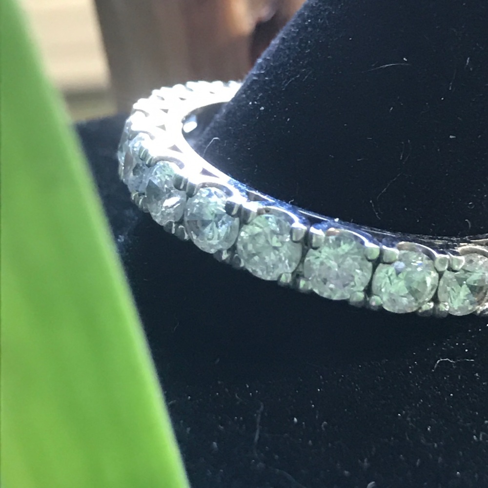 GORGEOUS CZ ETERNITY BAND