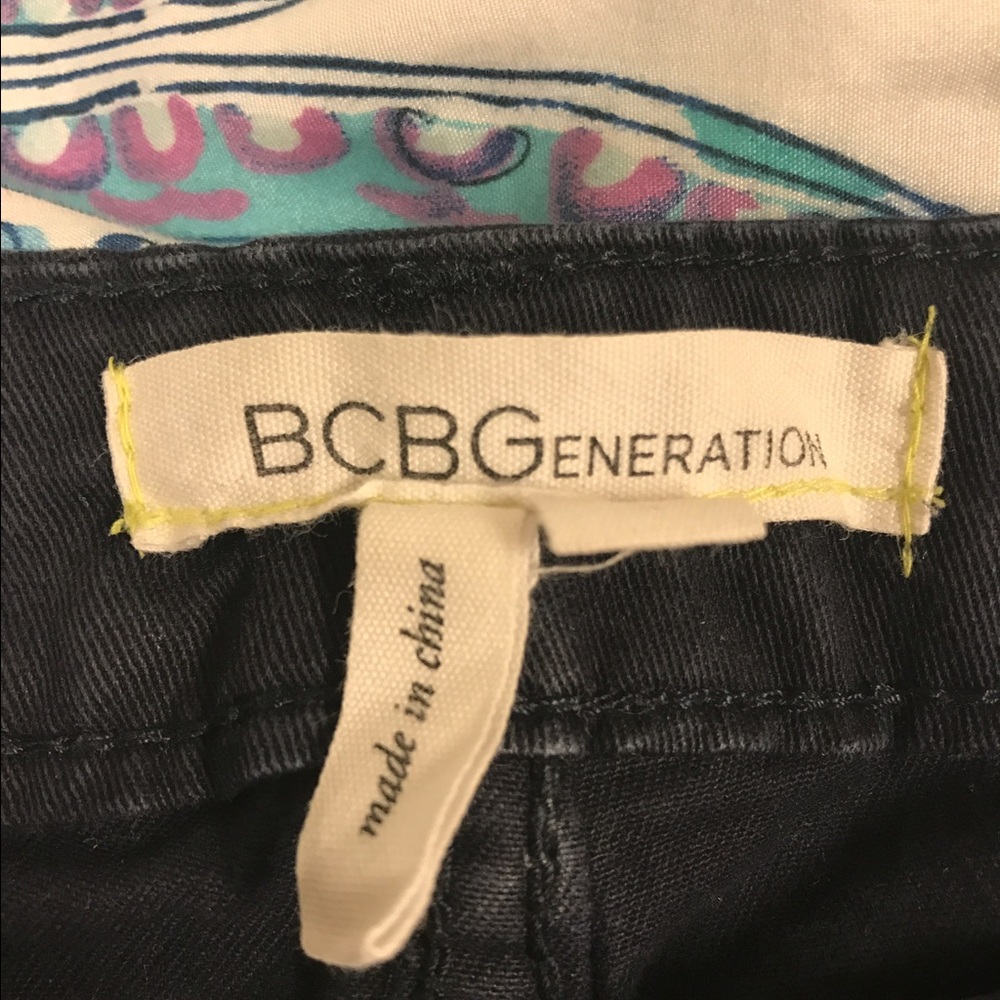 BCBG Faded Navy Jeans