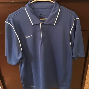 Nike Dri Fit Polo -Royal Blue