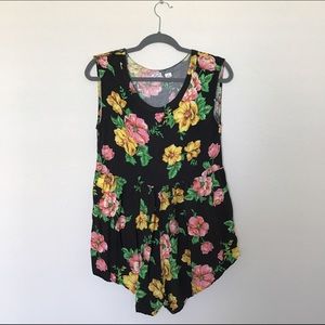 Urban Outfitters Floral Playsuit/ Romper