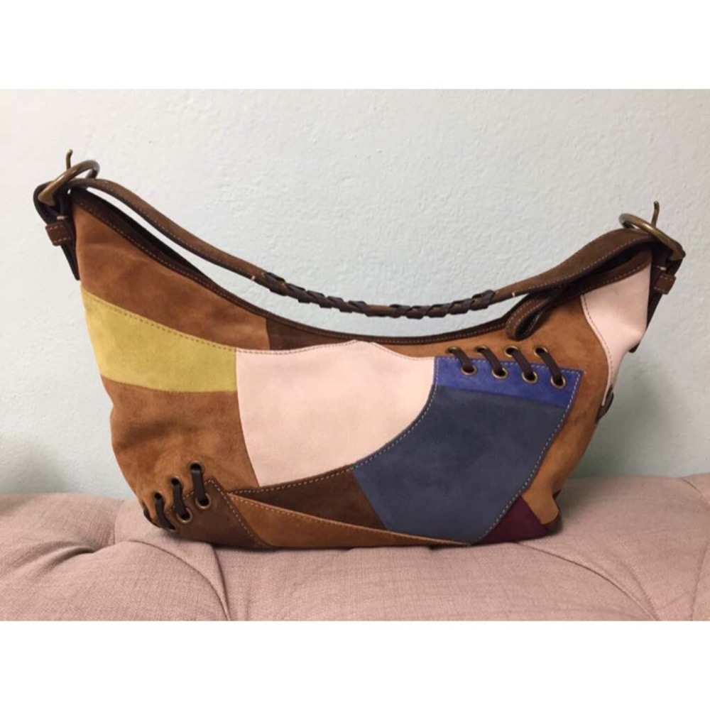 Coach Suede Collection Hobo Bag