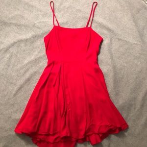 Silence + Noise Strappy Back Mini Dress