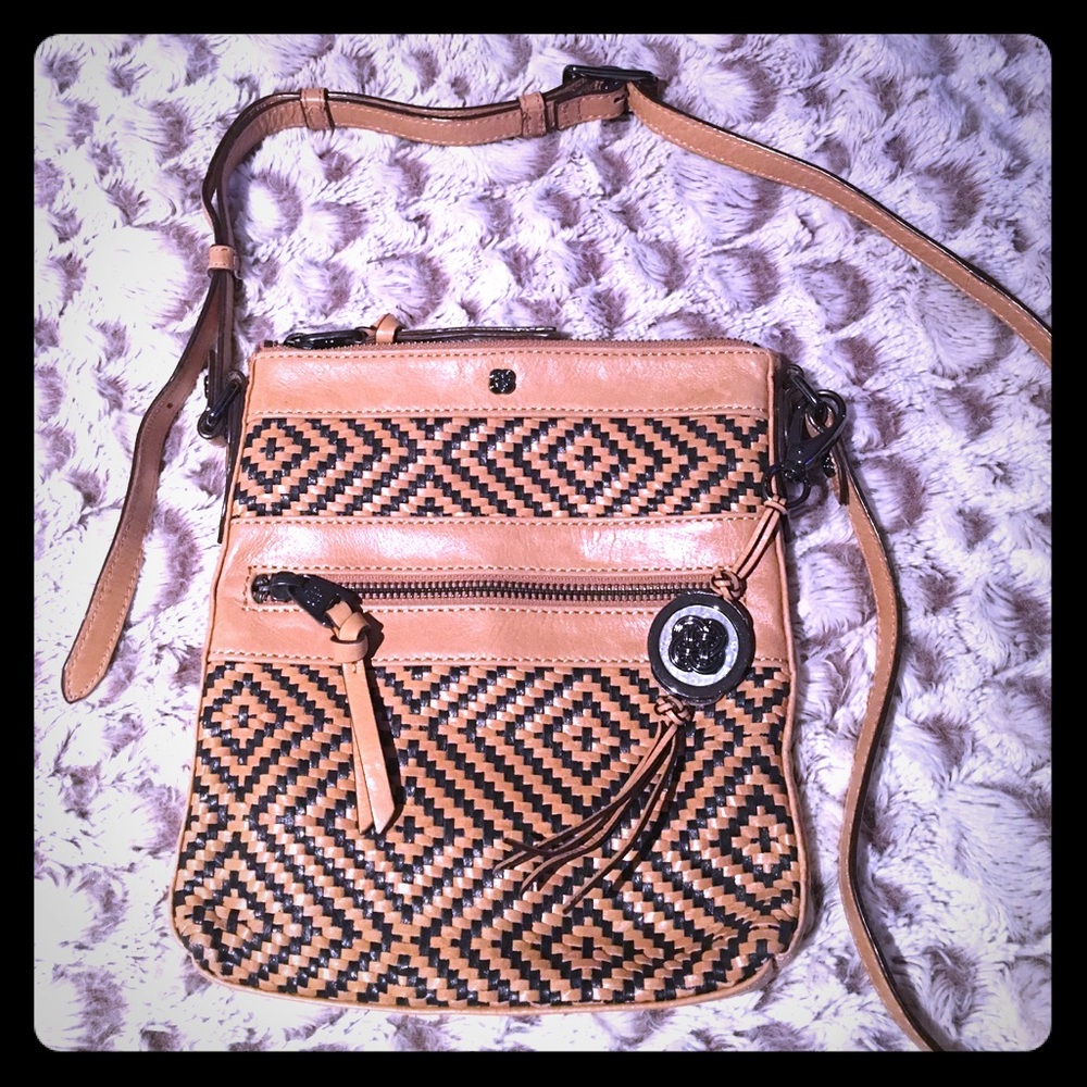 💝Elliott Lucca leather Bali 89 crossbody💝
