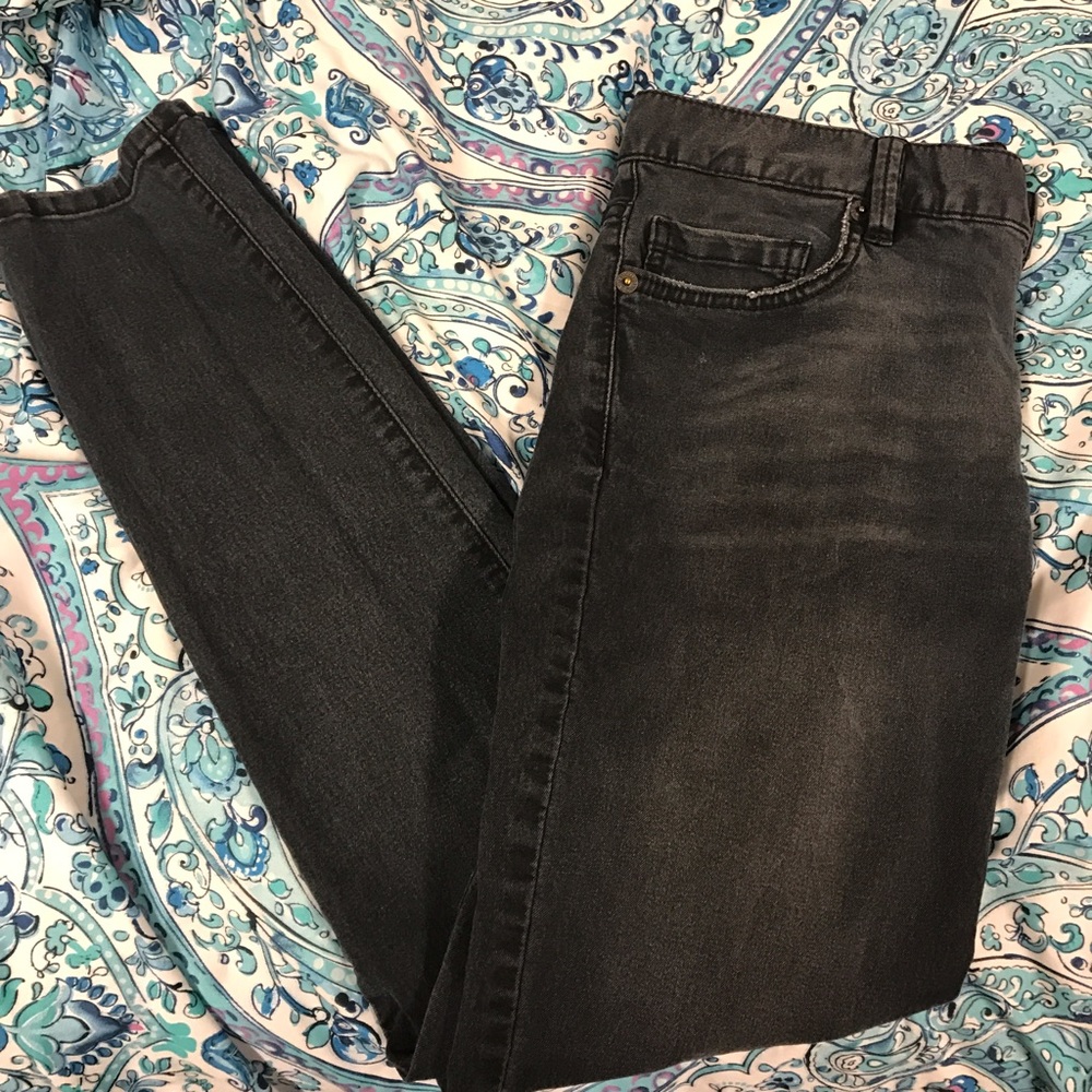BCBGeneration Faded Black Jeans