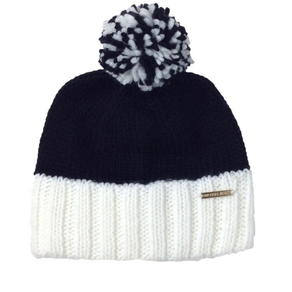 Michael Kors Accessories - Never worn Michael Kors knit Pom Pom beanie ✨