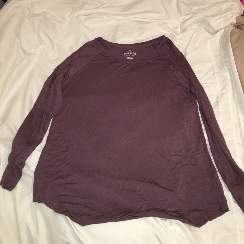 Soft jegging tee