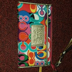 Coach wristlet