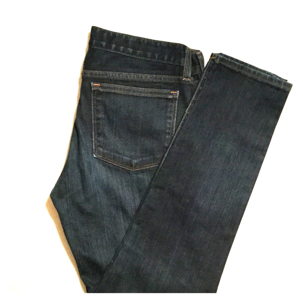 J CREW toothpick Jeans dark wash